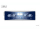 Balboa | Top Side Panel VL401 - Jets, Light, Cool, Warm